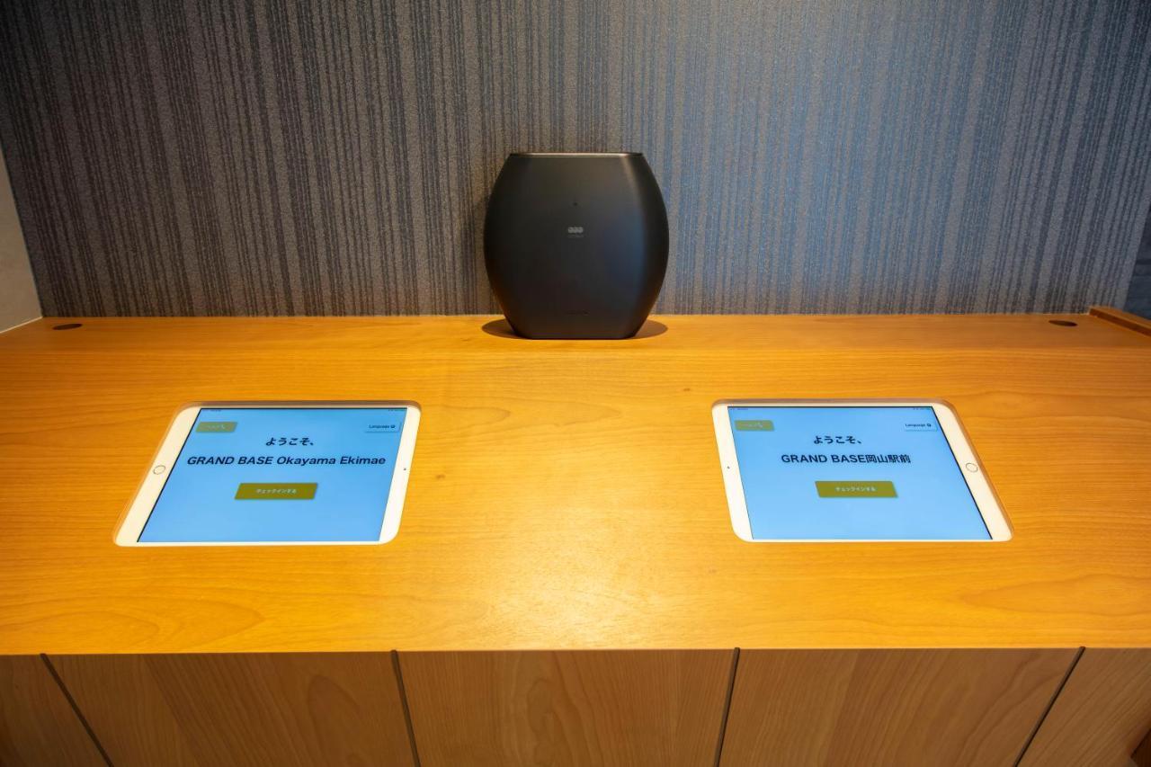 GRAND BASE Okayama Ekimae Aparthotel Bagian luar foto